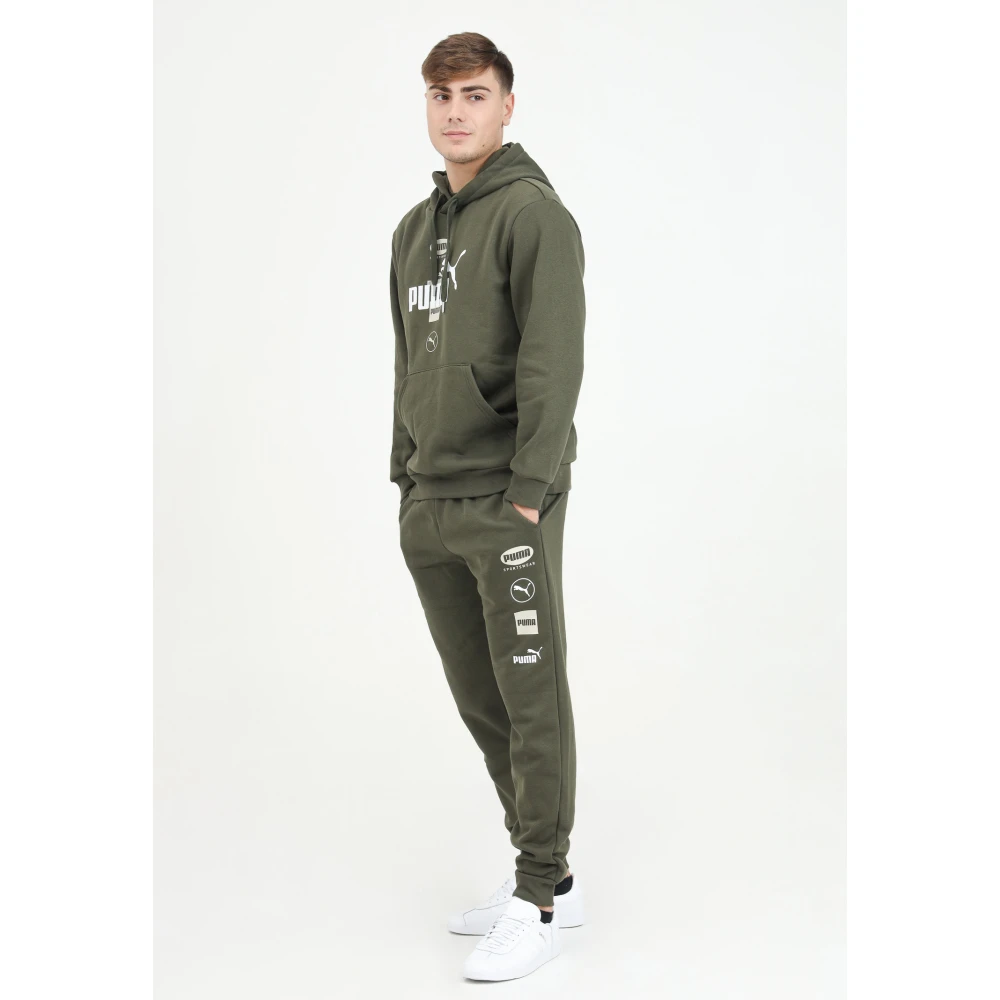 Puma Sportieve Groene Broek Green Heren