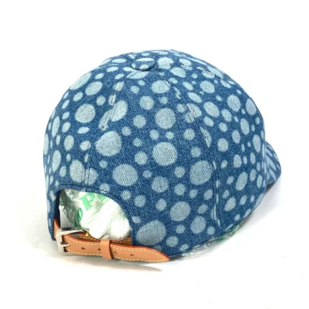 Louis Vuitton Vintage Pre-owned Canvas hats Blue Dames
