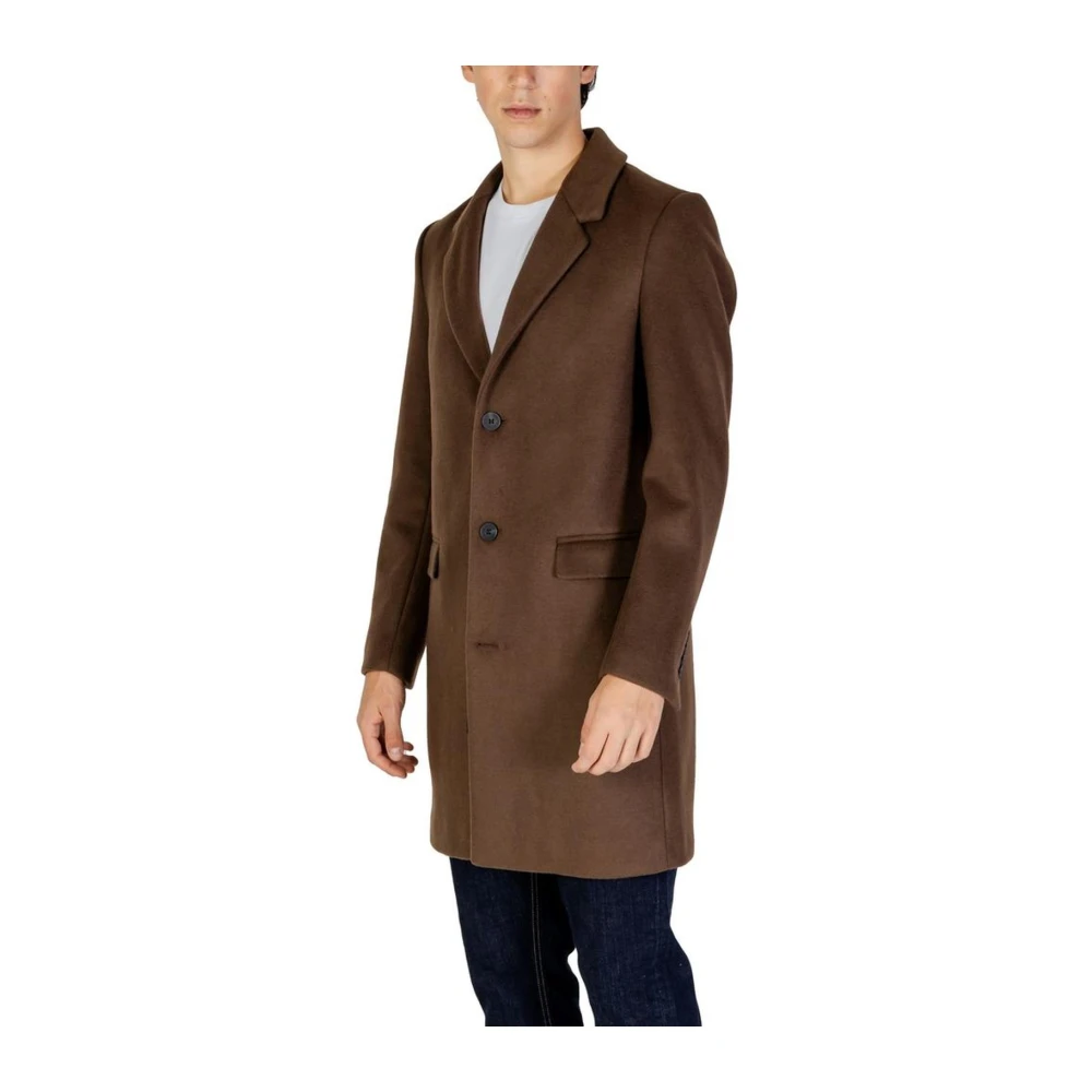 Antony Morato Herfst Winter Blend Jas Heren Collectie Brown Heren