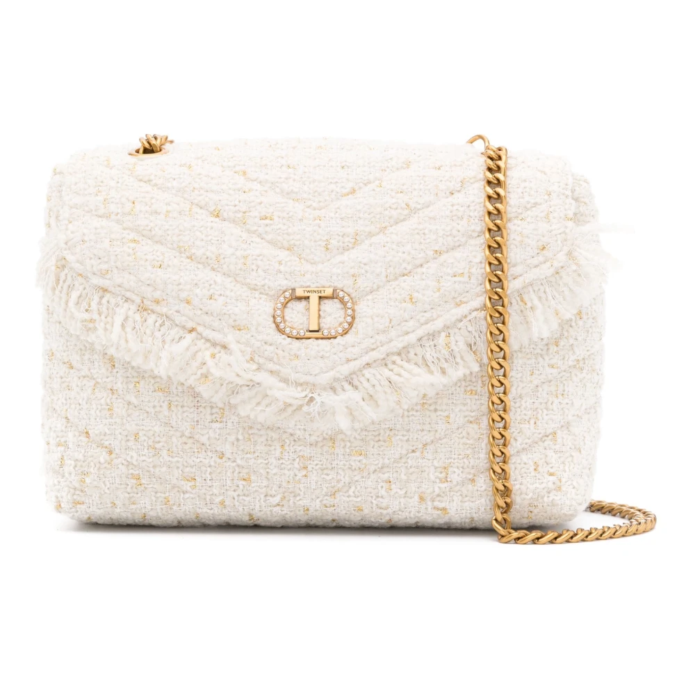 Twinset Witte Schoudertas White Dames