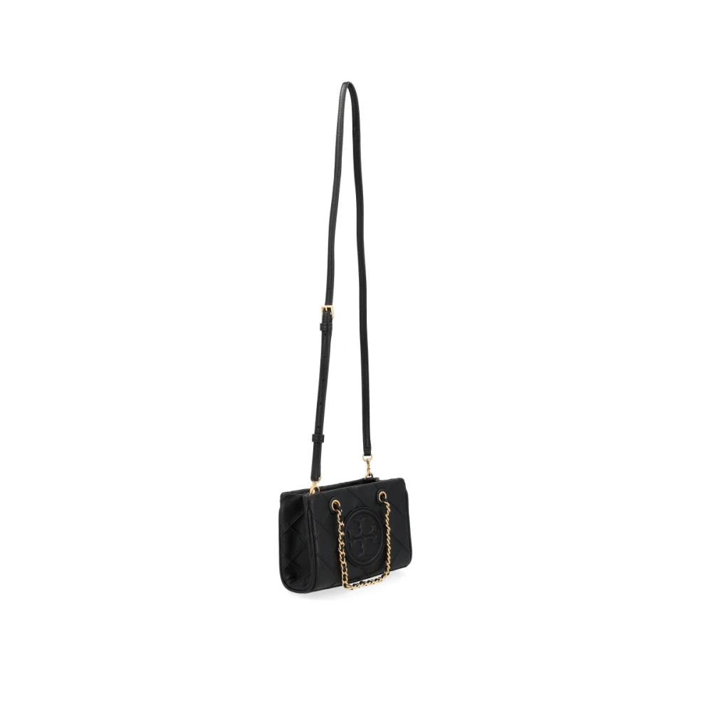 TORY BURCH Gewatteerde Soft Chain Tote Tas Black Dames