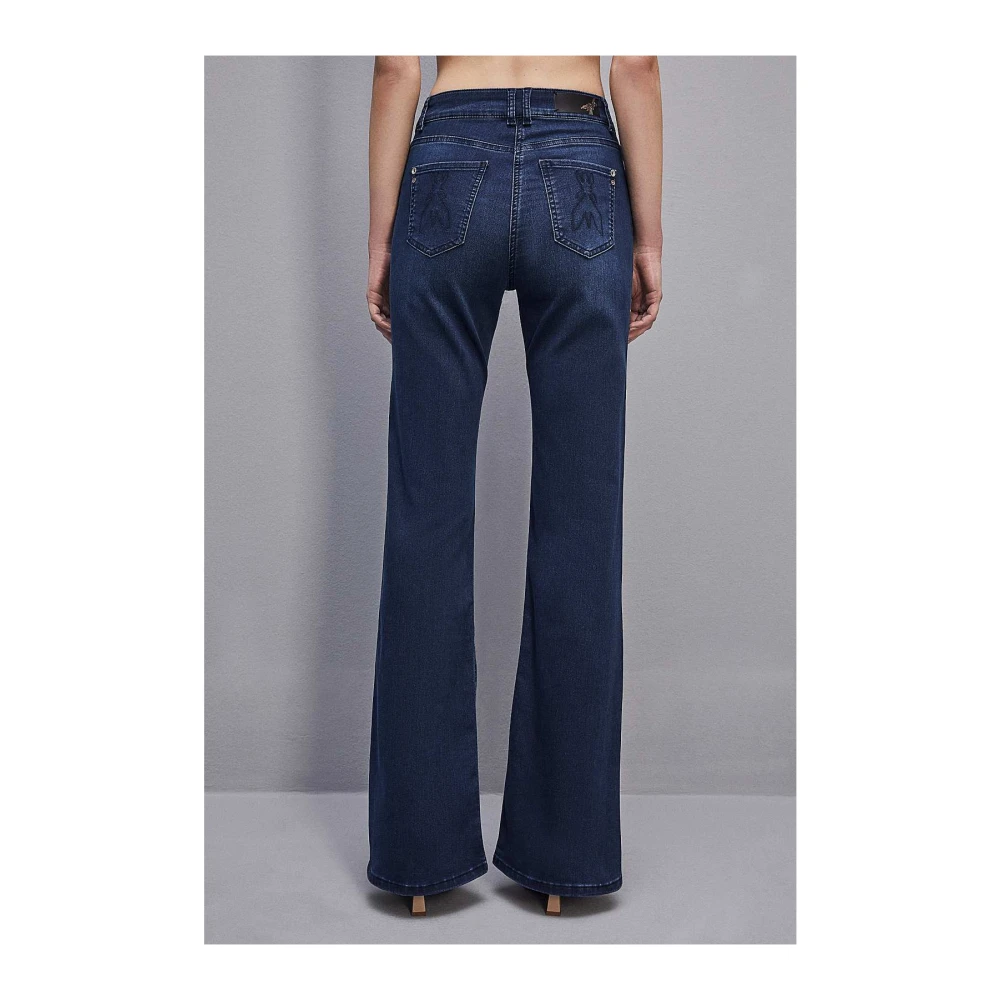 PATRIZIA PEPE Denim Jegging Broek Art. Cp0937D1Hib Blue Dames