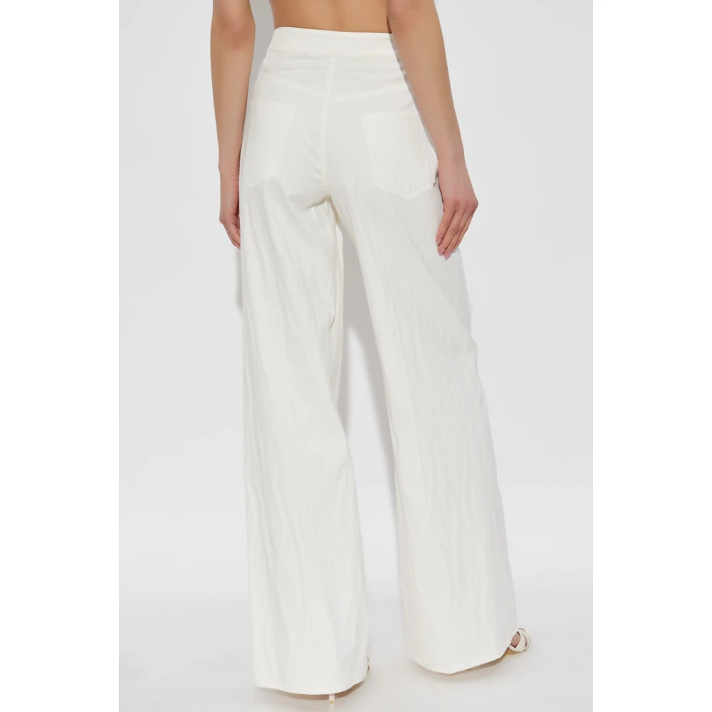 ETRO Broek met jacquardpatroon Beige Dames