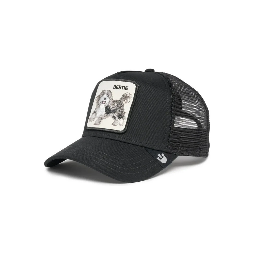 Goorin Bros Zwarte Pekingese Bestie Hond Trucker Pet Black Heren