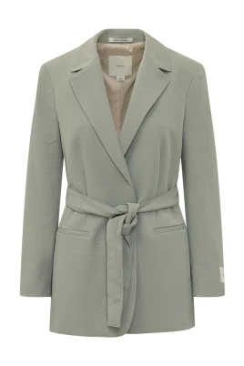 Casual Twill Blazer med Bä