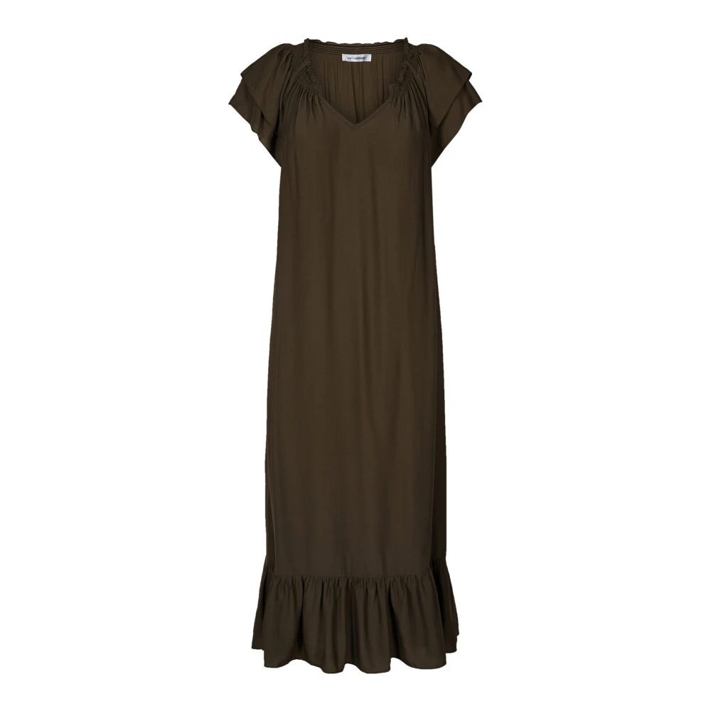 Co'Couture Sunrise Jurk Dark Army Green Dames