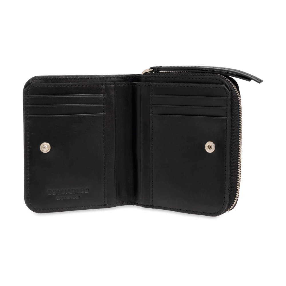 Dsquared2 Portemonnee met Logo Black Dames