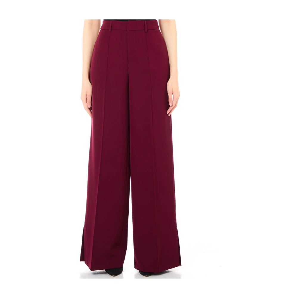 Liu Jo Bordeaux Palazzo Broek Red Dames