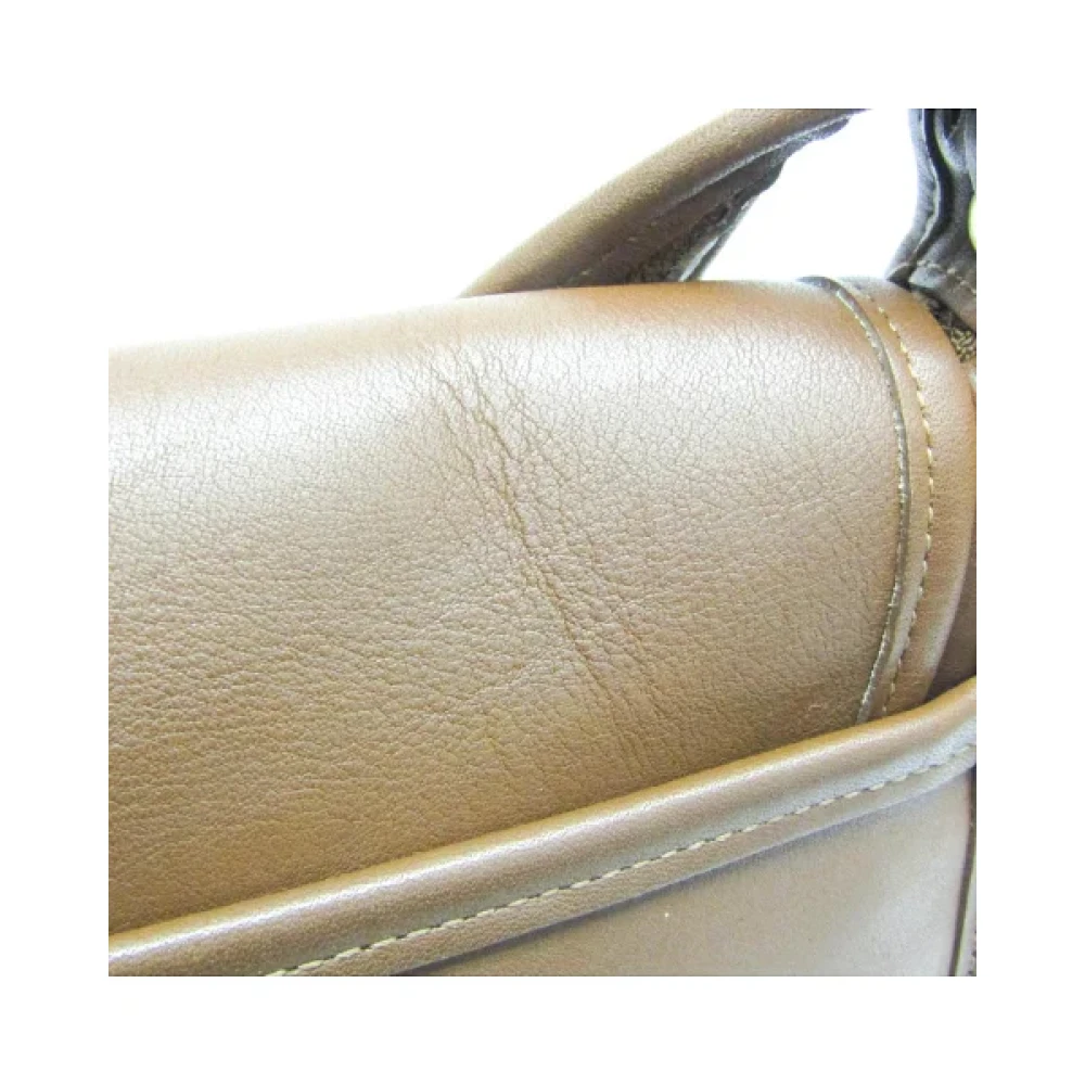 Coach Pre-owned Leather shoulder-bags Brown Dames