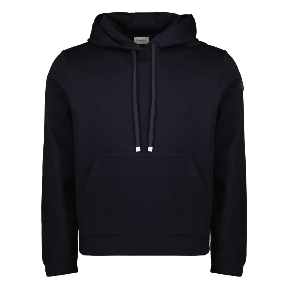 Moncler Hoodie - Male - Hoodies - Blue - S - Sweatshirts & Hoodies