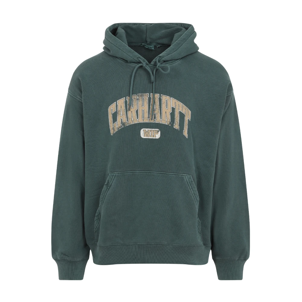 Carhartt WIP Capuchon Bibliotheek Sweater Green Heren