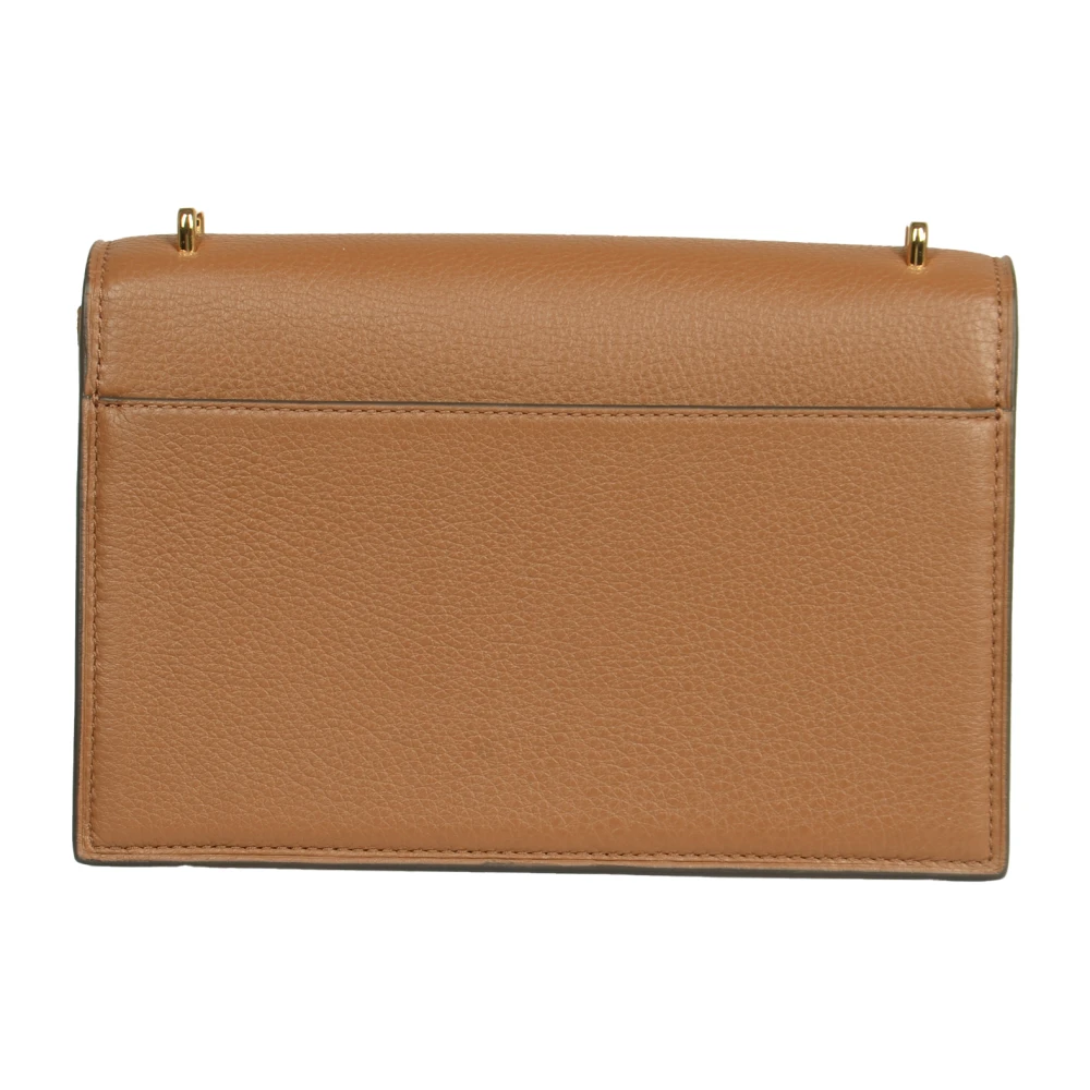 TORY BURCH Stijlvolle Miller Schoudertas Brown Dames