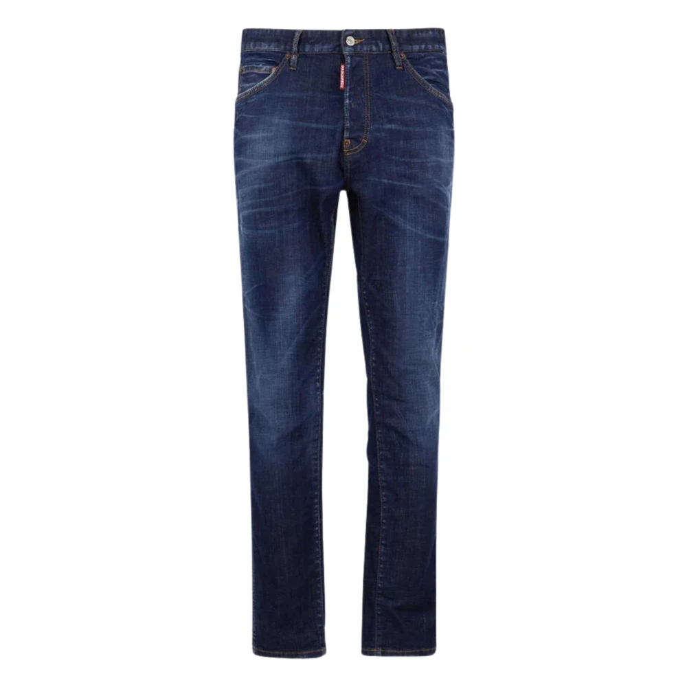 Dsquared2 Blue Slim Fit Jeans, Male, S, Teddy Jeans