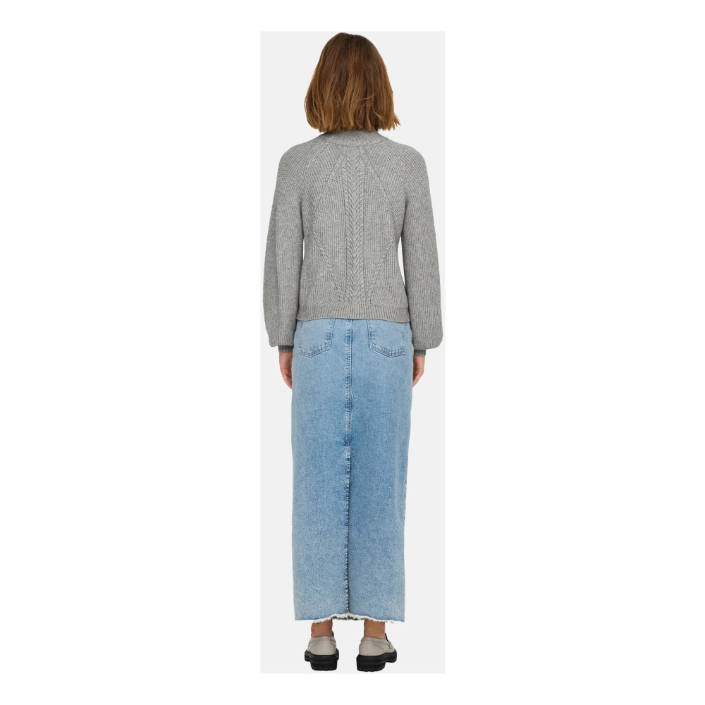 Only Stijlvolle Breigoed Collectie Gray Dames