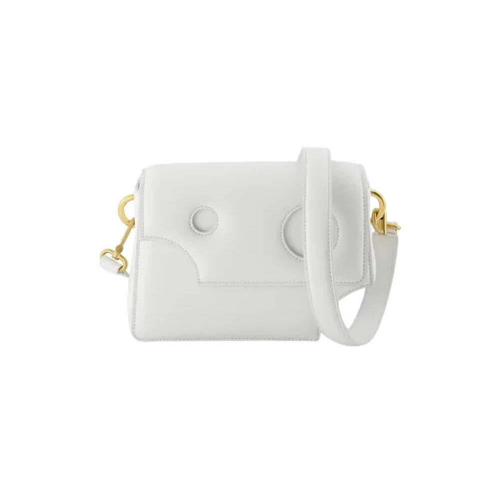 Off White Women's White Off Shoulder Bags, One Size, Leather Crossbody Bag