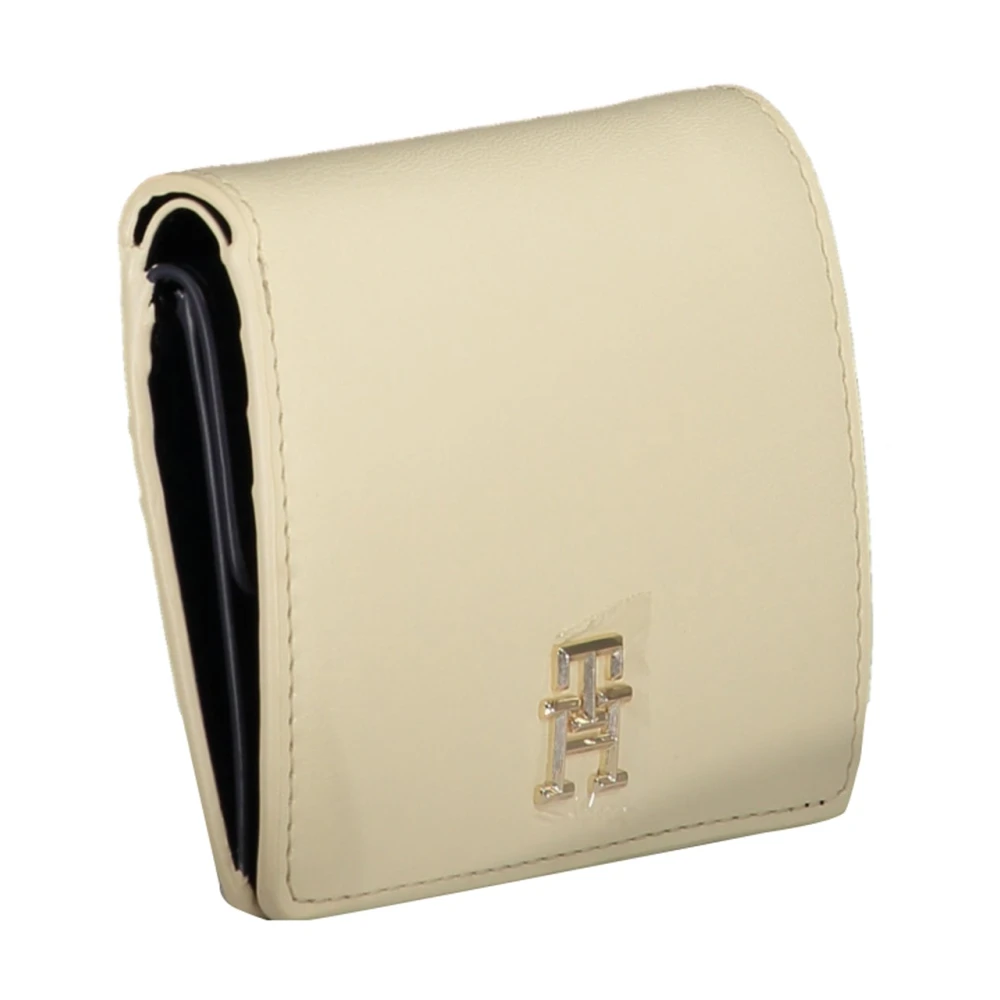 Tommy Hilfiger Beige Damesportemonnee met ritssluiting Beige Dames