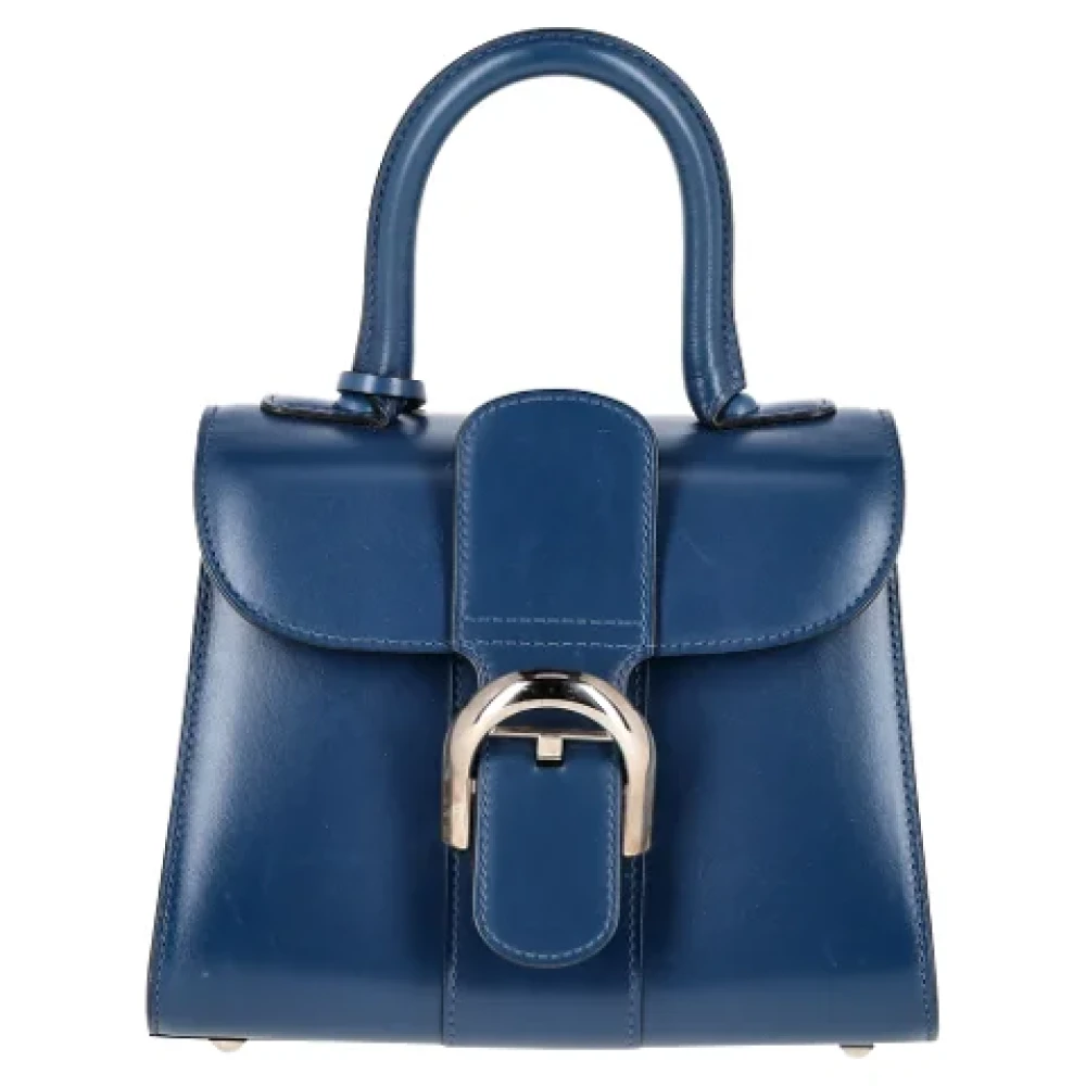 Delvaux Pre-owned Leather totes Blue Dames