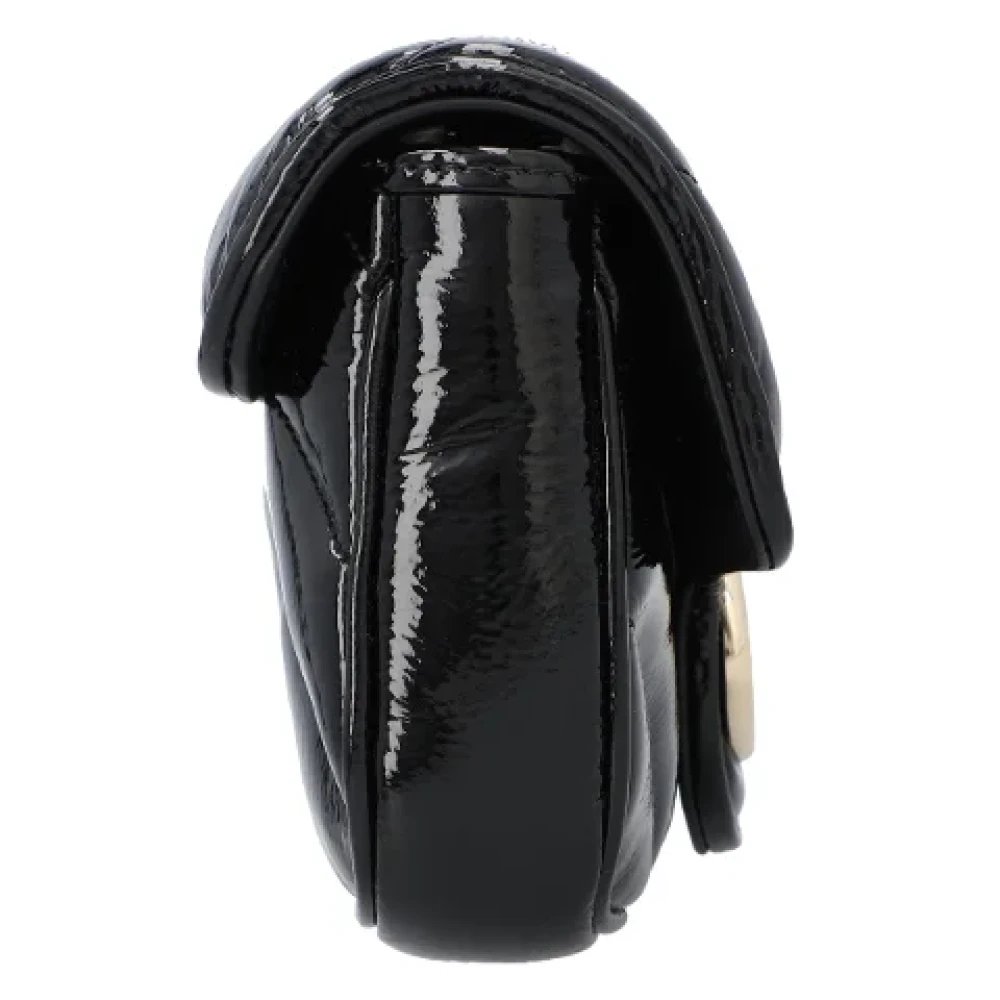 Gucci Gewatteerde Chevron Crossbodytas Black Dames