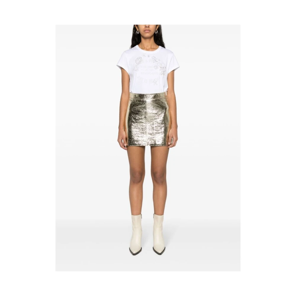 Zadig & Voltaire Short Skirts Yellow Dames