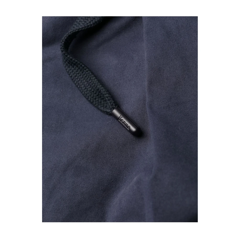 Herno Straight Trousers Blue Heren