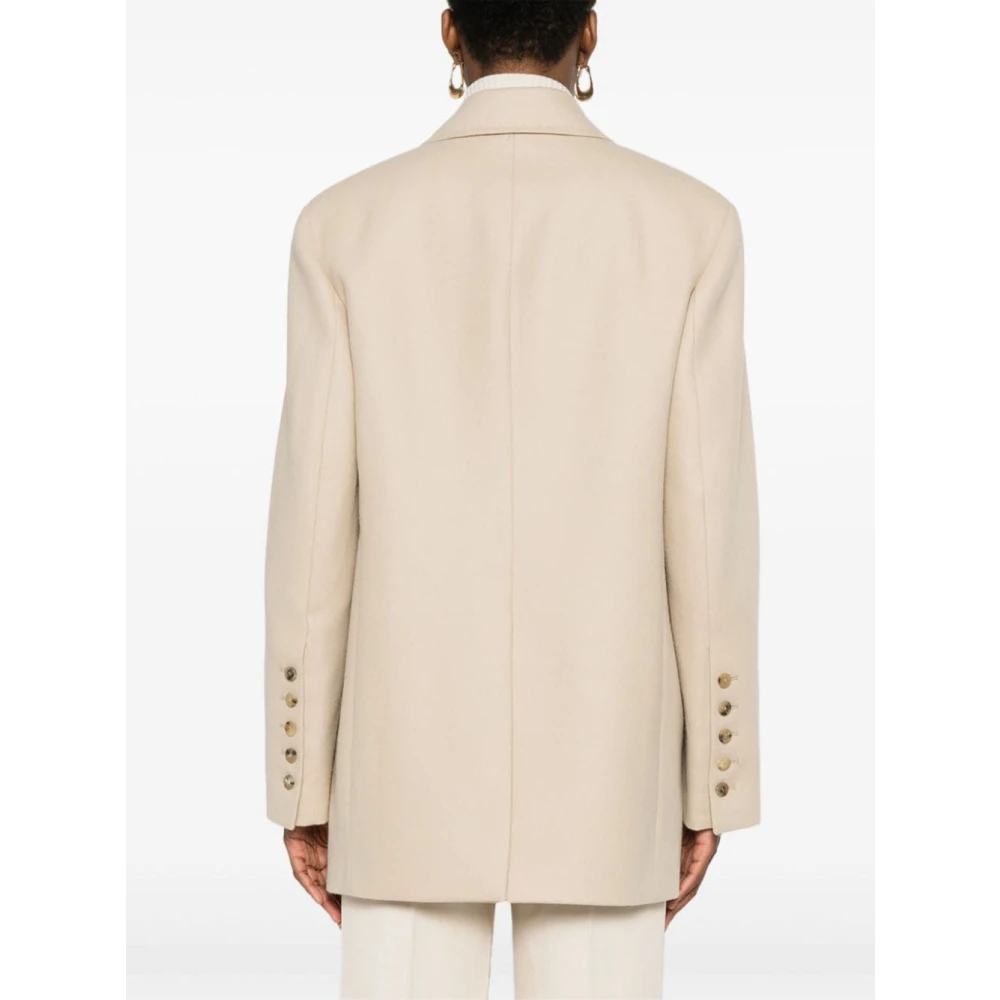 Ermanno Scervino Stijlvolle jas voor mannen Beige Dames
