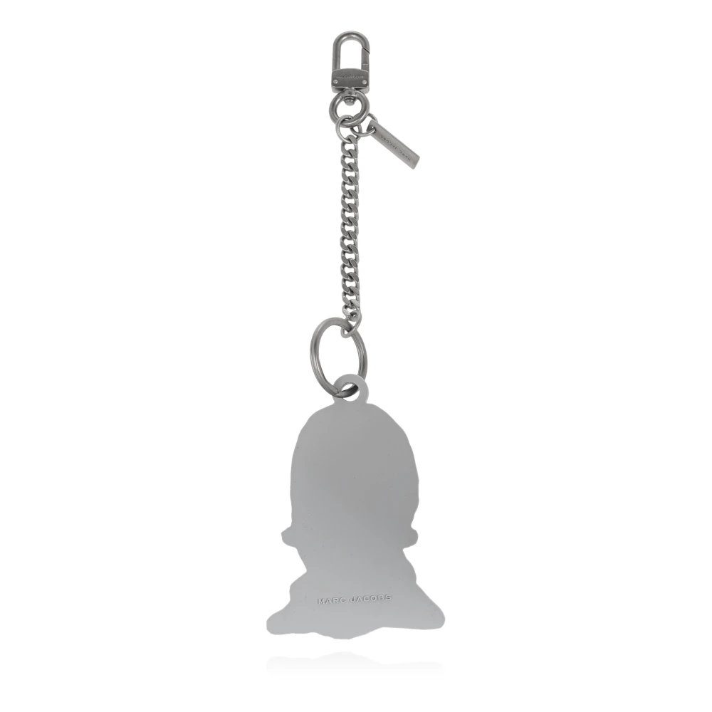 Marc Jacobs Sleutelhanger met bedel Gray Dames