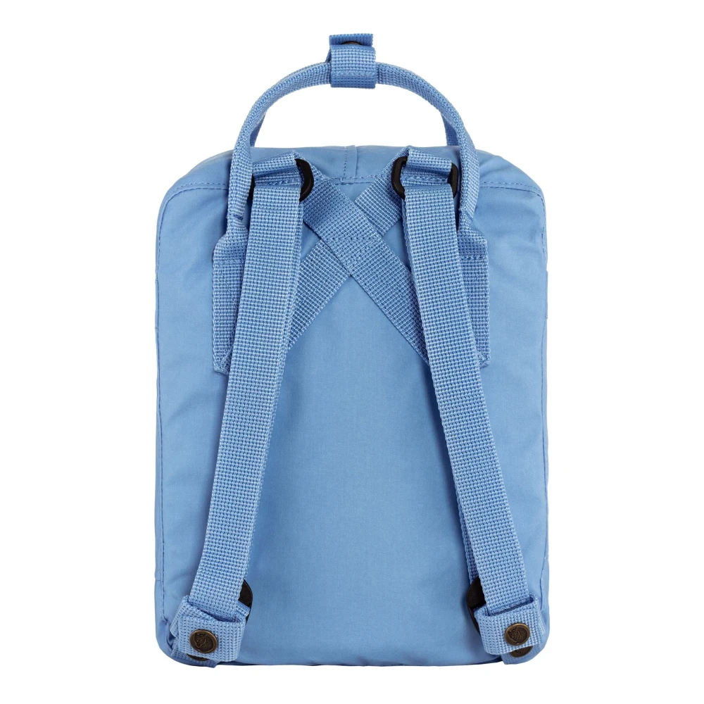 Fjällräven Ultramarijn Stoffen Rugzak met Meerdere Zakken Blue Unisex