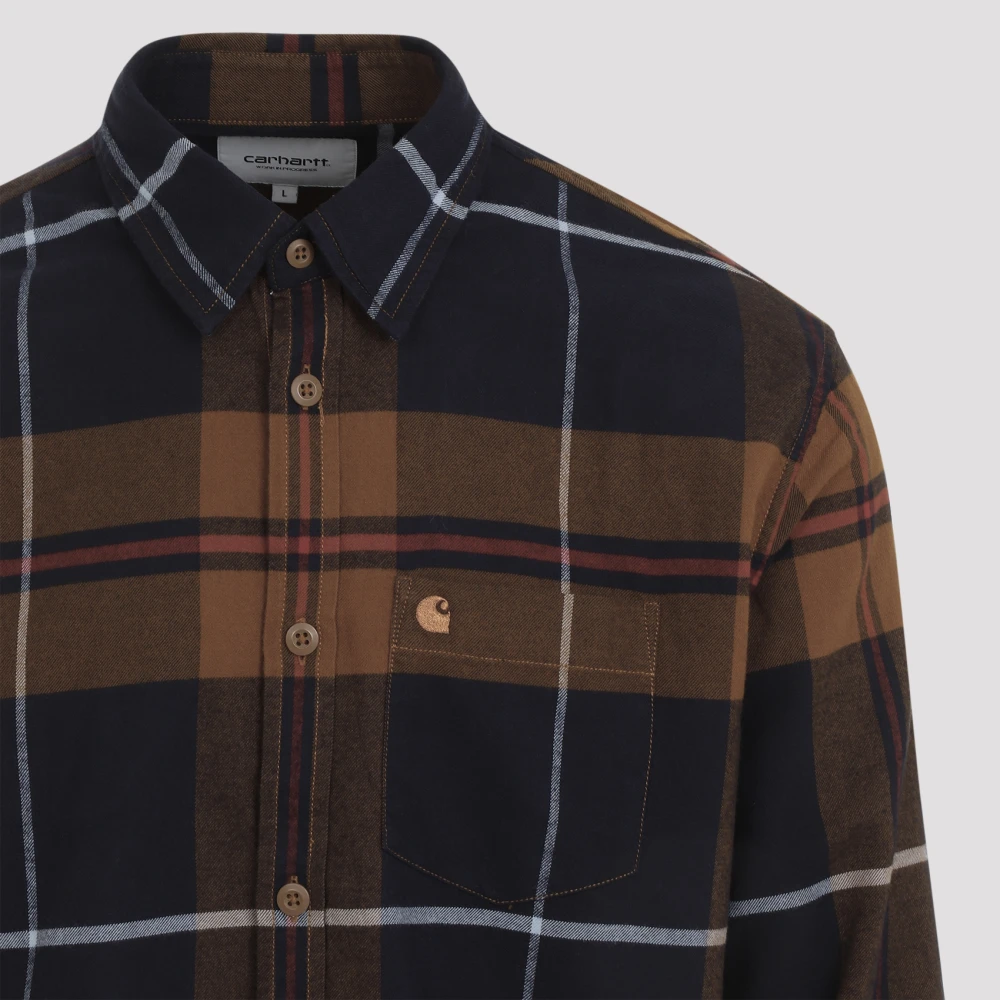 Carhartt WIP Bruine LS Garment Shirt Multicolor Heren