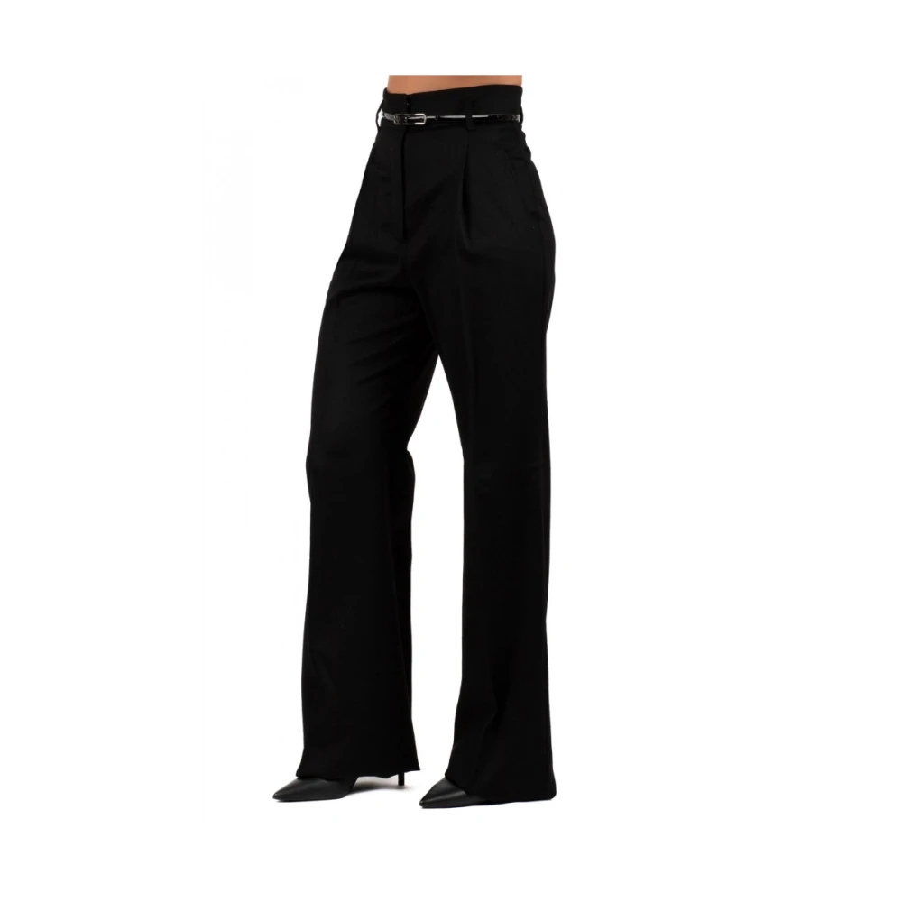 Max Mara Damesbroek Stijlvol Zwart Black Dames