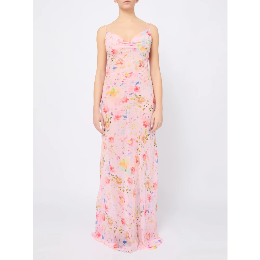 Mar De Margaritas Roze Elegante Jurk Pink Dames