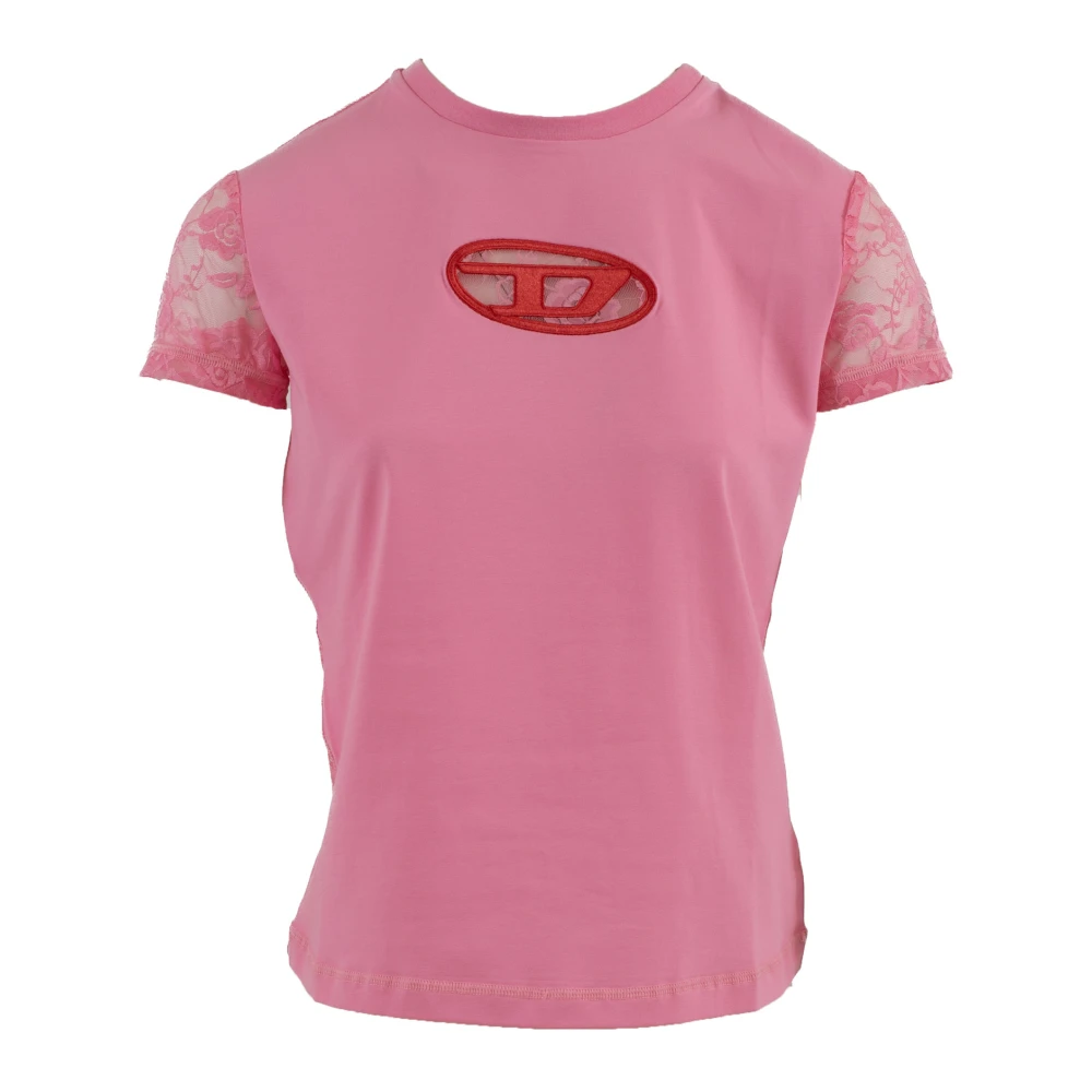 Diesel T-Shirts Pink Dames