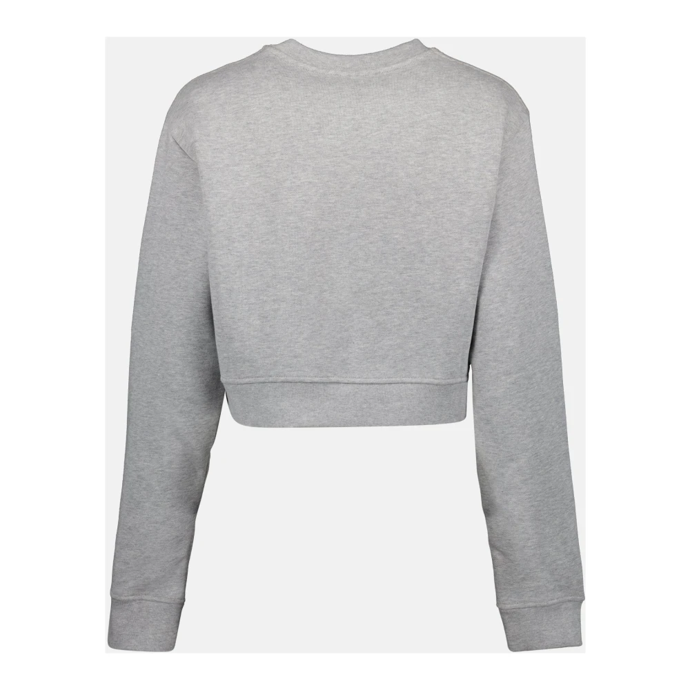 Fendi Grijze Katoenen Sweatshirt Herfst-Winter Collectie Gray Dames