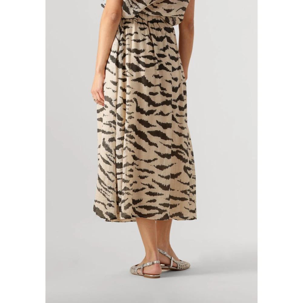 By-Bar Zebra Rok Stijlvol en Speels Multicolor Dames