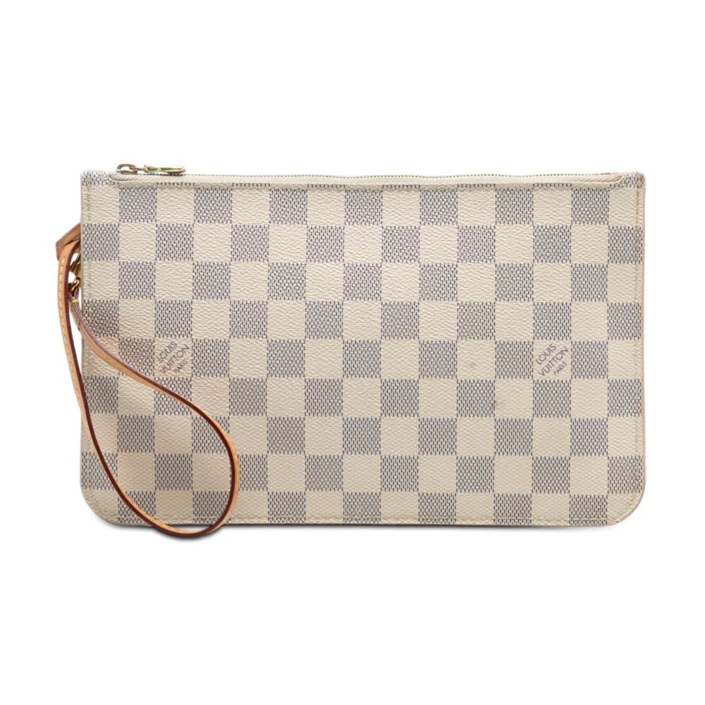 Louis Vuitton Vintage Women's Pre-Owned Zip Pouch With Handle