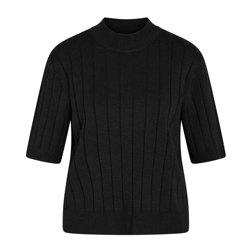 Bruuns Bazaar Women's Black L, Anemonebbglady Knit Jumper