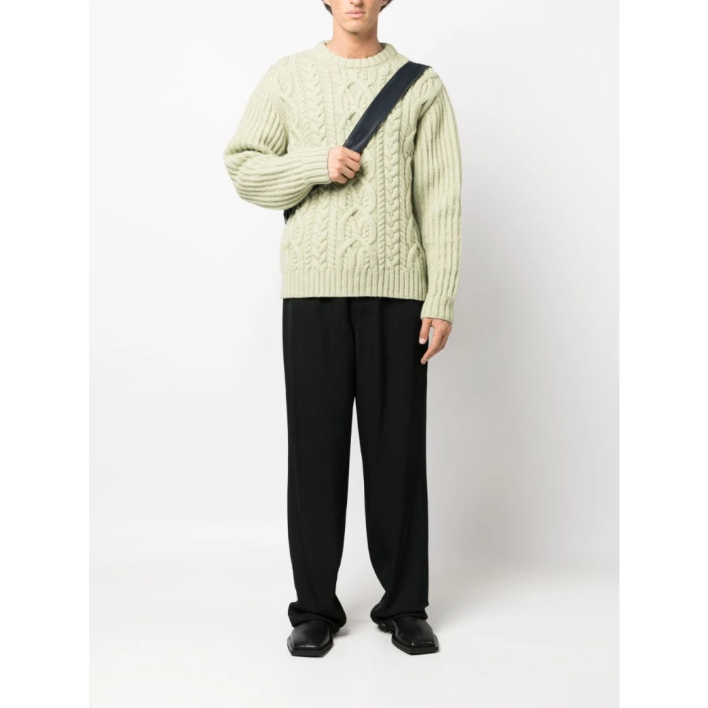 Dries Van Noten Stijlvolle Sweater voor Mannen Green Heren