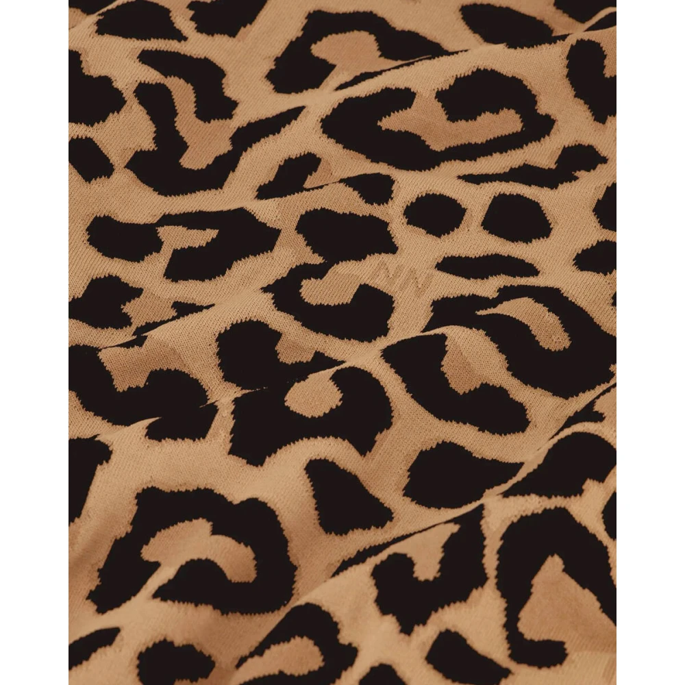 NIK & NIK Ocelot Sweater Brown Dames