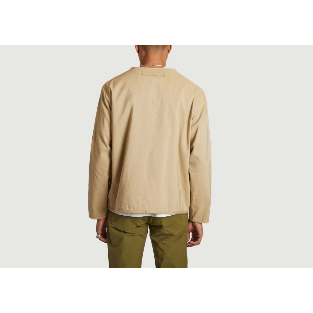 YMC You Must Create Lichtgewicht Fudd Jas Beige Heren