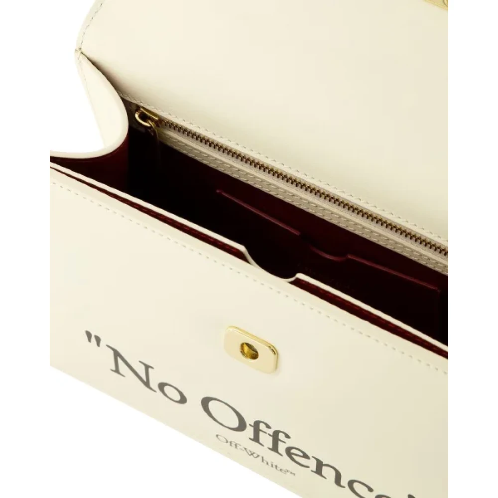 Off White Leather handbags Beige Dames