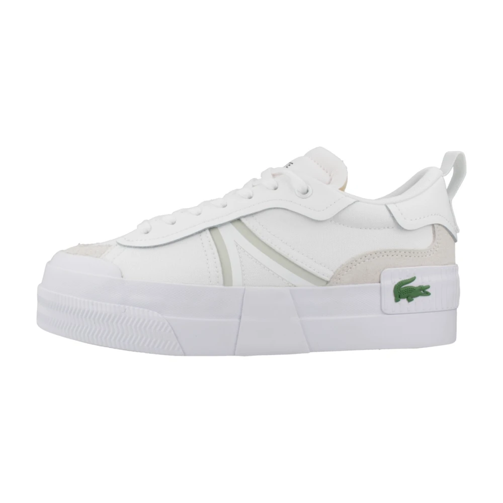 Lacoste Platform Sneakers met Contrast