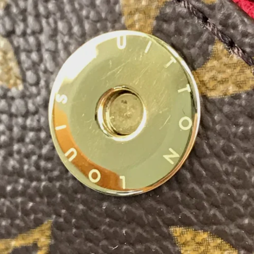 Louis Vuitton Vintage Pre-owned Cotton louis-vuitton-bags Brown Dames