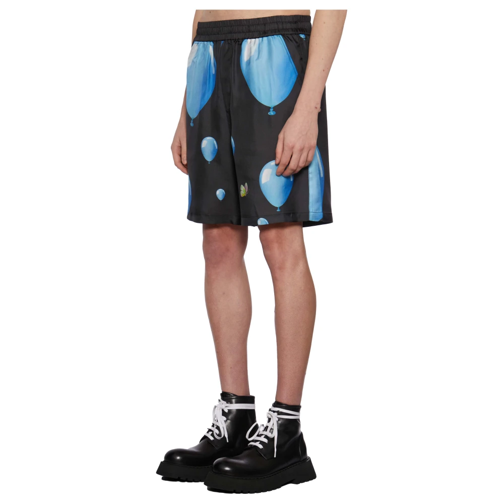 3.Paradis Dromende Ballonnen Bermuda Stijl Black Heren
