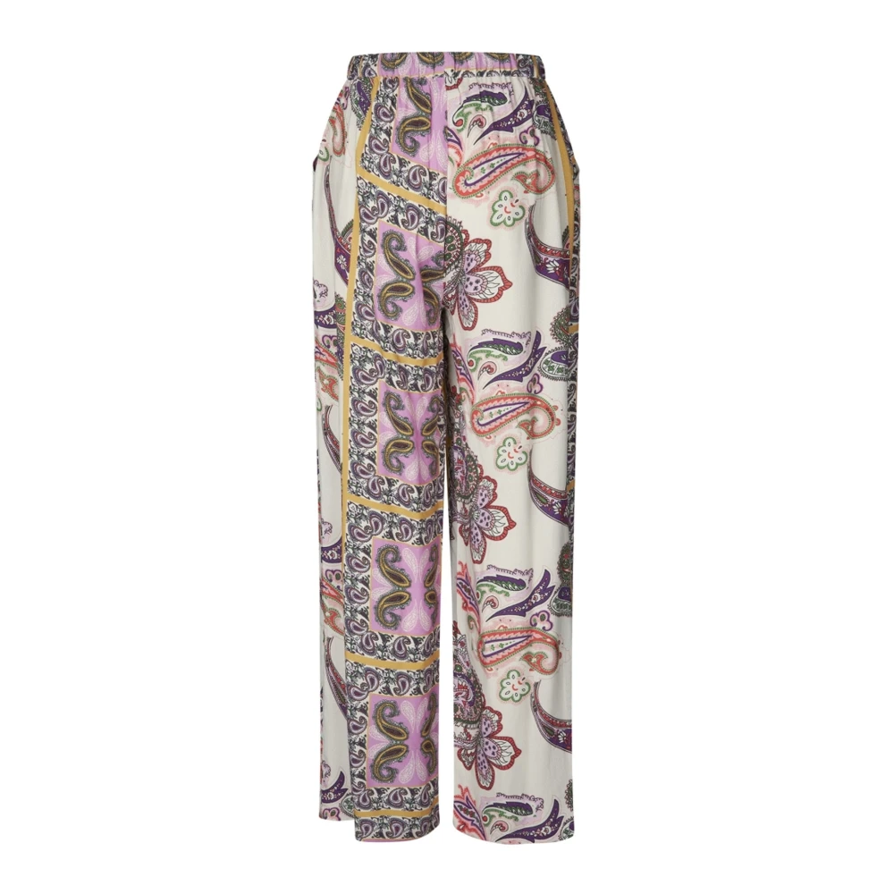 Lollys Laundry Wide Trousers Multicolor Dames
