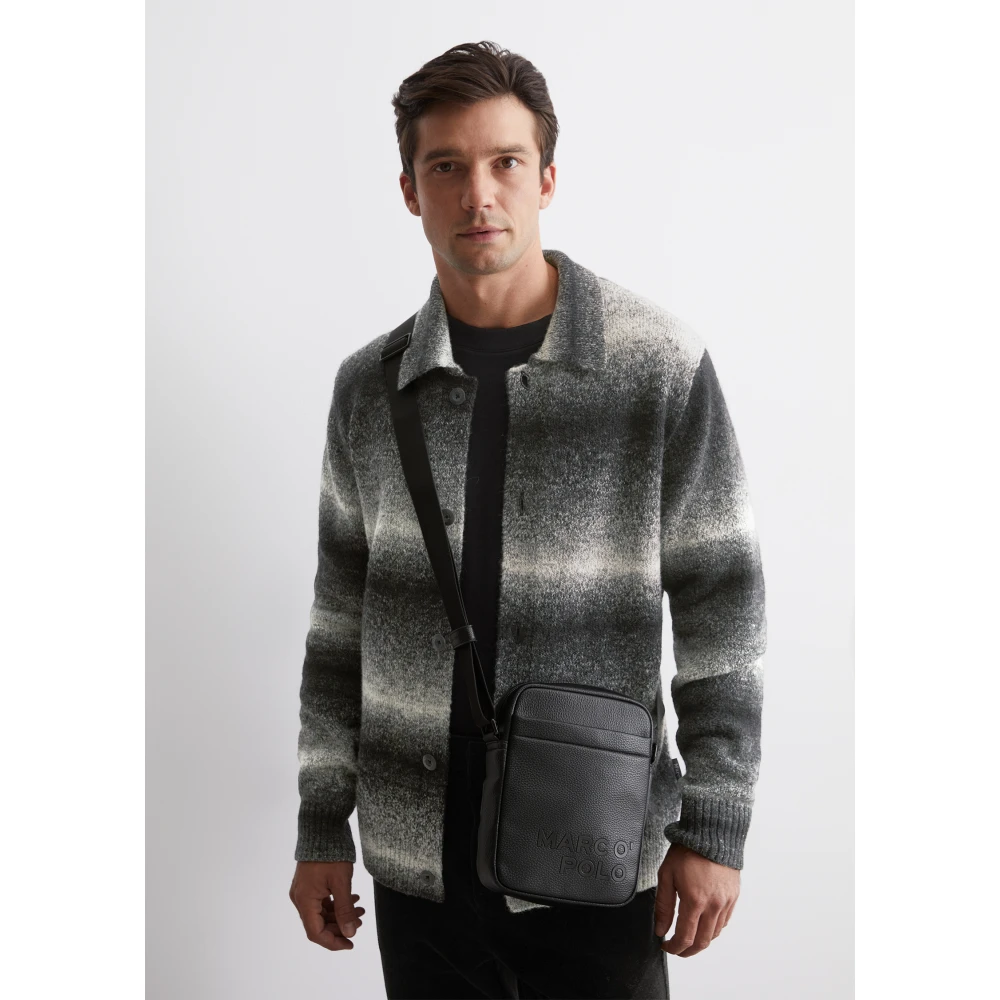 Marc O'Polo Schoudertas klein Black Heren