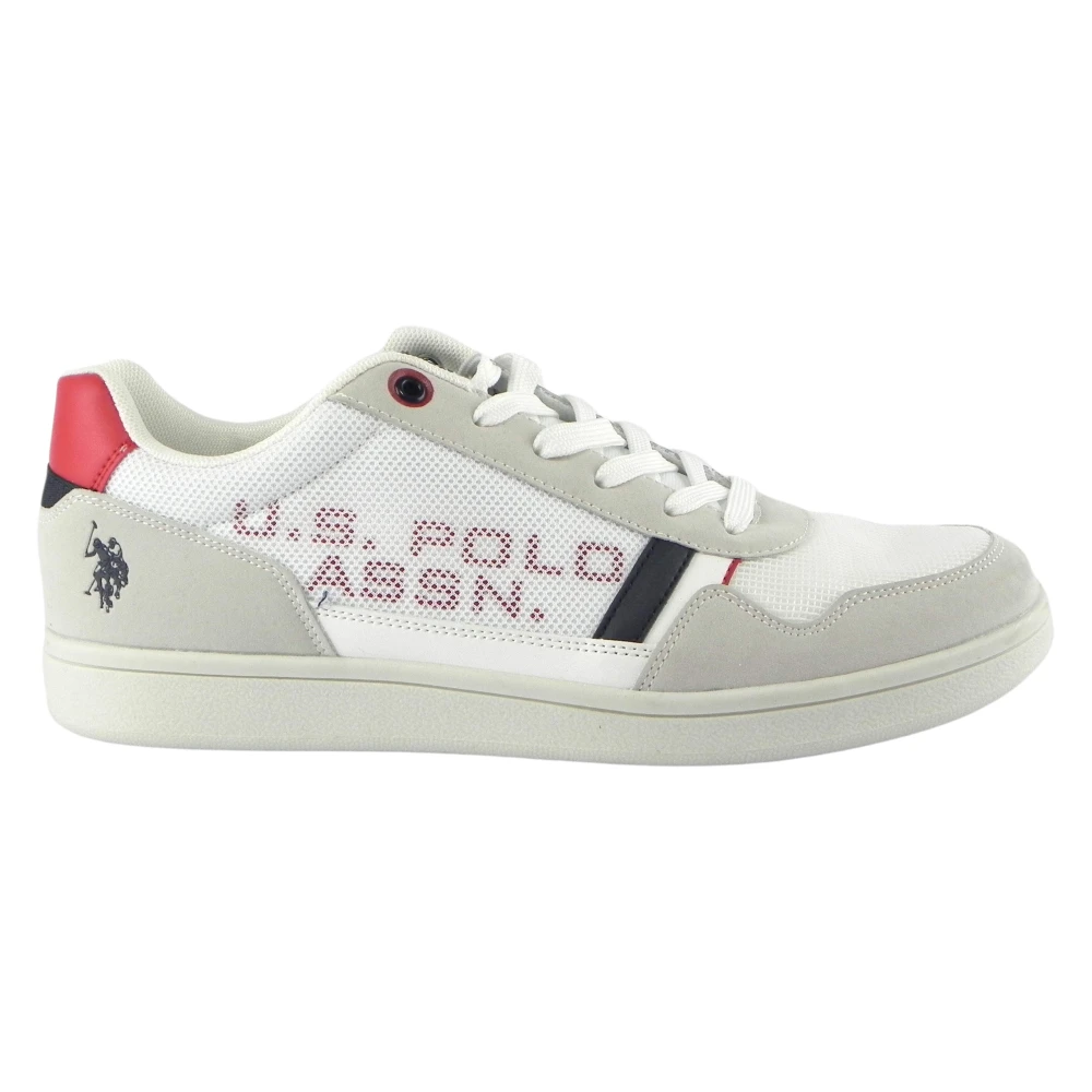 U.s. Polo Assn. Witte Sneakers Heren Schoenen Veelkleurig Multicolor