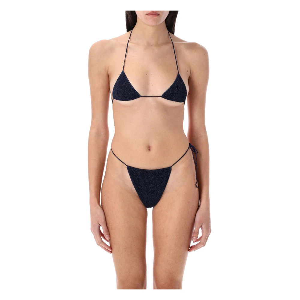 Oseree Nachtblauwe Microkini Badkleding Black Dames