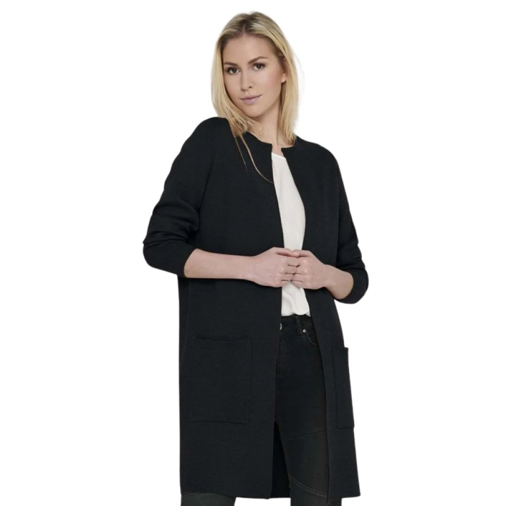 Only Lang Damesvest River Black Dames