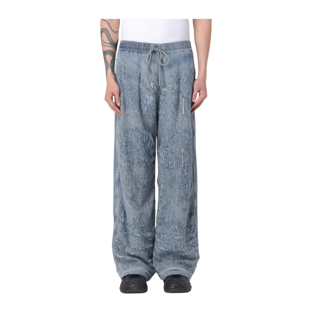 Trousers > Wide Trousers - - Diesel - Modalova