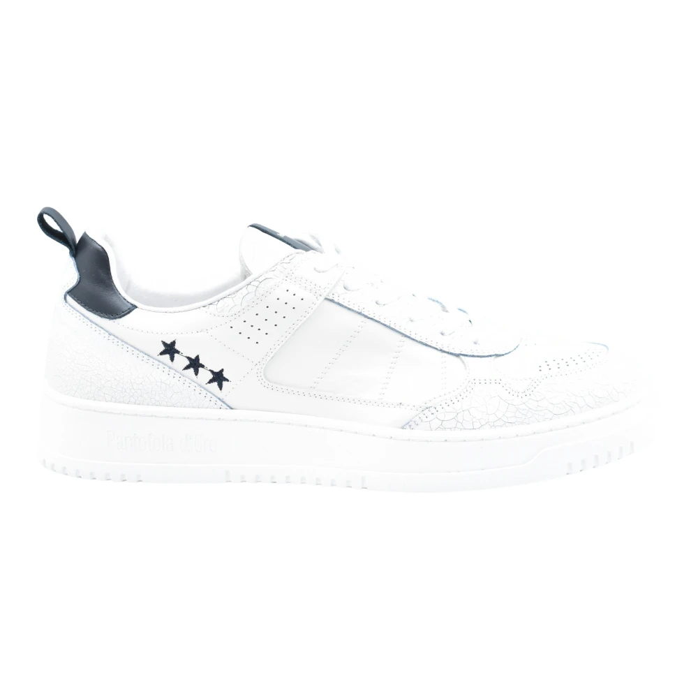 Pantofola d’Oro Penalty Low Shoe Heren Schoenen Wit