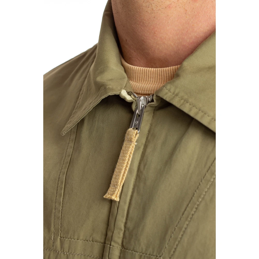 Belstaff Groene Outdoor Katoenen Jas Green Heren